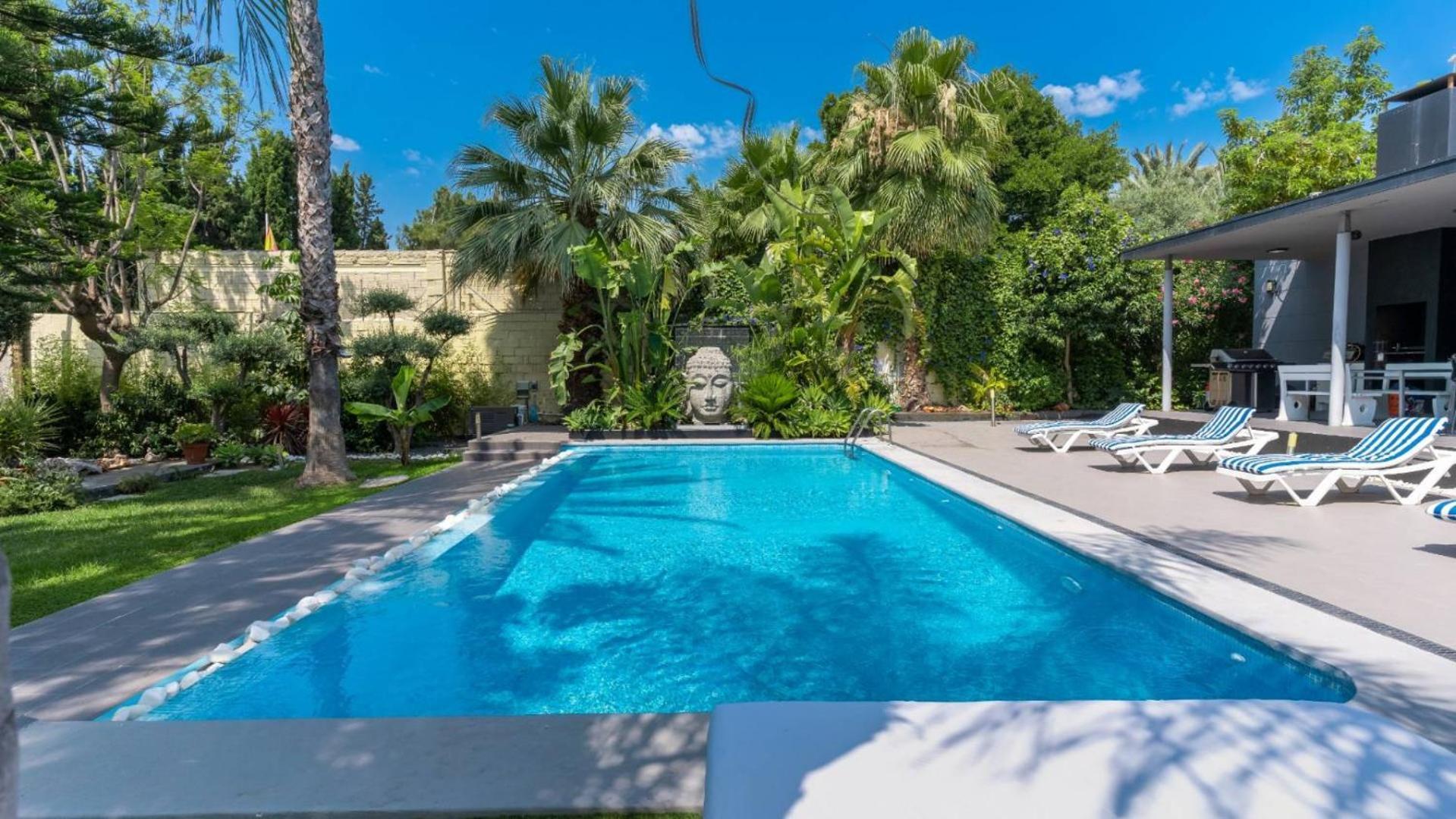 Villa Villar, The Most Exclusive Villa In Alicante Santa Faz Bagian luar foto